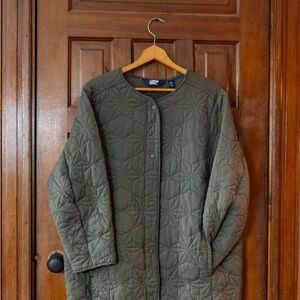 Lands' End Women's Utility Jacket - Forest Green